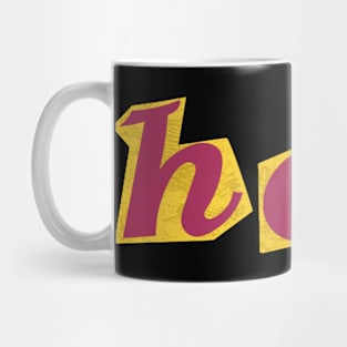 “HER” Magazine Letter Design Mug